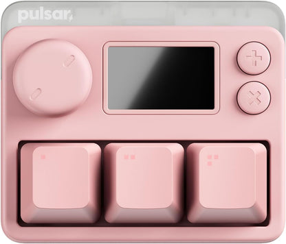 Pulsar Lab XPAD Mini 3-Key OSU Gaming Keypad, Pink