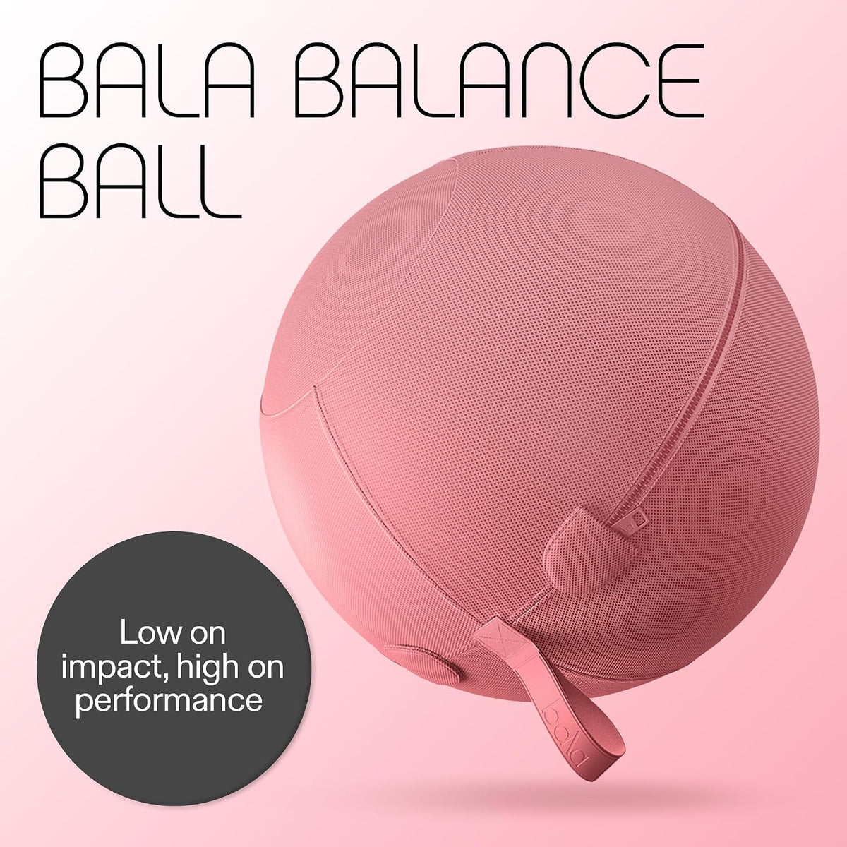 Balance Ball, Exercise Ball Chair for Yoga, Pilates & Home Workouts
