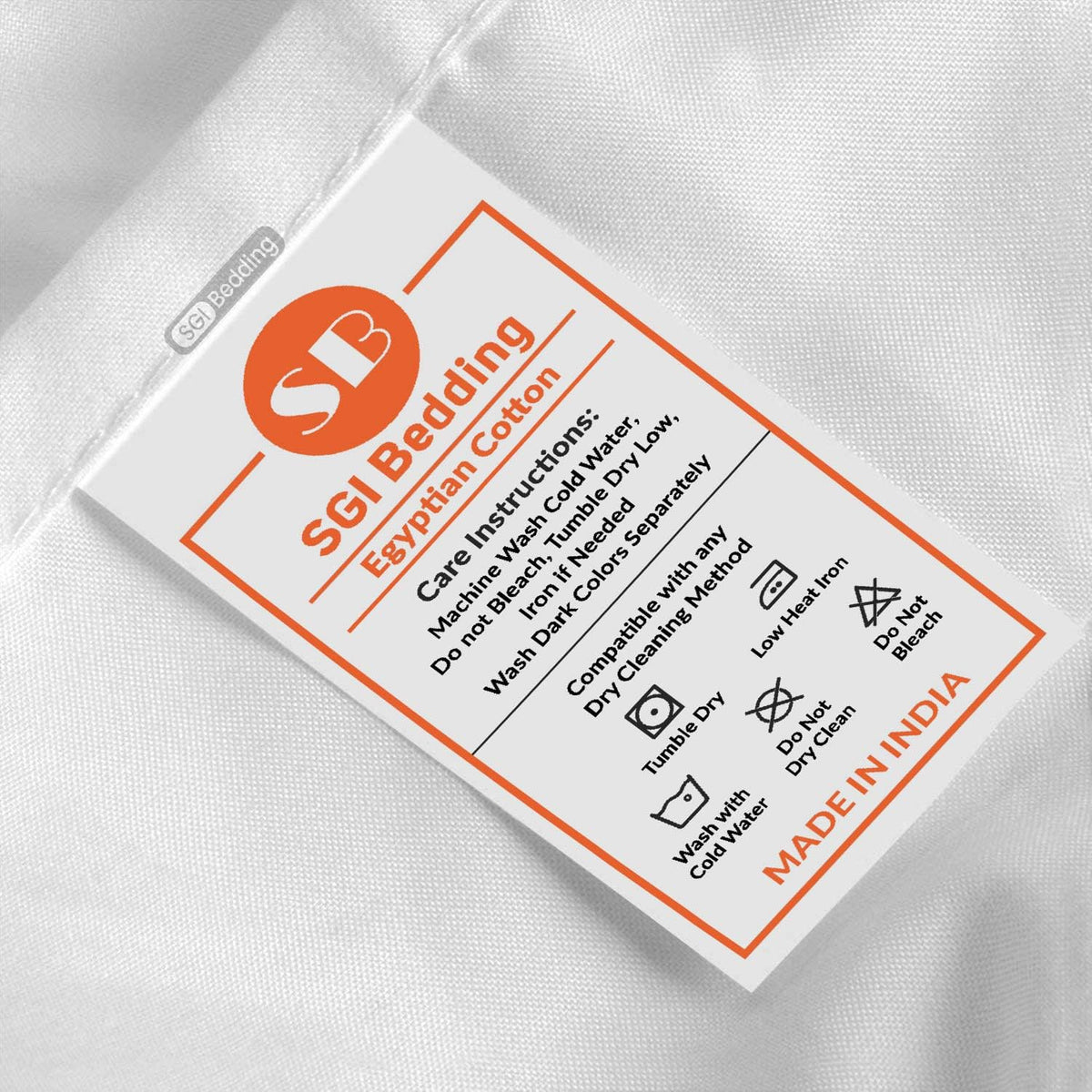Queen Size Pillow Cases Set of 2, 600 Thread Count 100% Egyptian Cotton Peach Pillow Covers, Soft Hotel Quality, Open Closure, Shrink & Fade Resistant