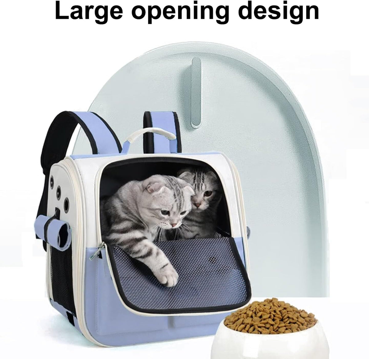 Cat Backpack Carrier for Cats and Small Dogs Small Animal (Pink)