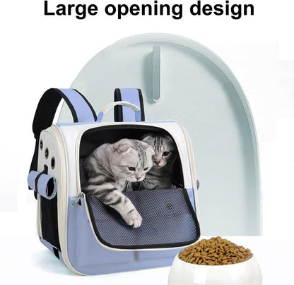 Cat Backpack Carrier for Cats and Small Dogs Small Animal (Pink)