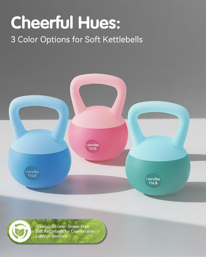 Soft Kettlebell - Cushioned Impact-Resistant Base and Anti-Slip