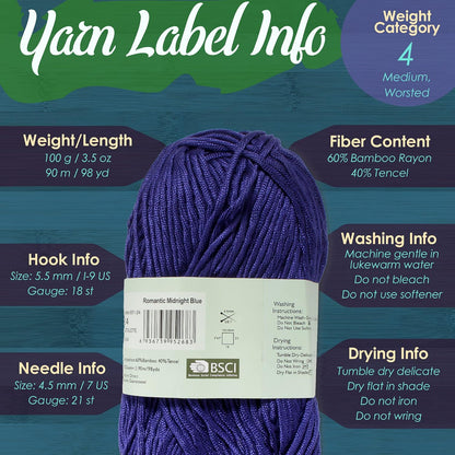 JubileeYarn Delightfully Bold Yarn - Pastel Pink - 4 Skeins