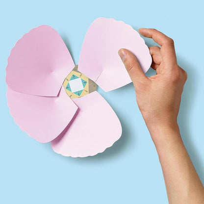 Little Crate Paper Flower Kit, Pink, 185pc