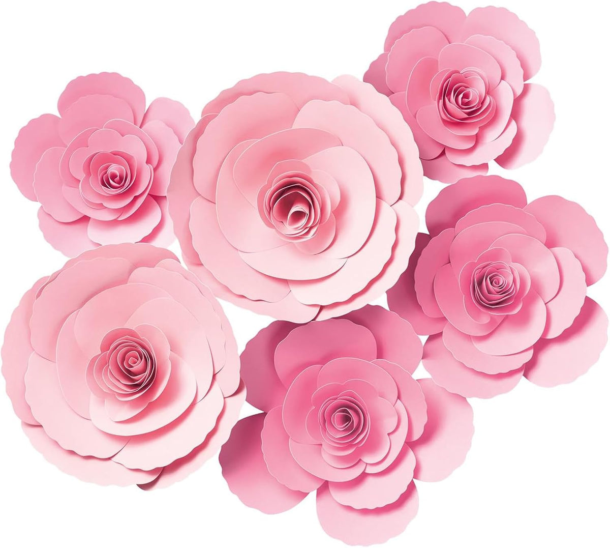 Little Crate Paper Flower Kit, Pink, 185pc