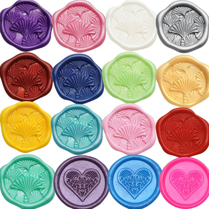 Pearl Pink Wax Seal Beads, 400Pcs Sealing Wax Beads, Octagon Wax Sealing Beads, Sealing Wax Beads Set for Wax Seal Stamp, Gift Wrapping, Letter Sealing (400, Pearl Pink)