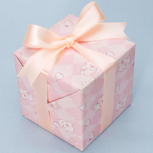 1 Inch Peach Solid Satin Ribbon for Gift Wrapping, 50 Yards | Soft, Satiny, Colorfast, Polyester Fabric, Ease of Use, Bouquets, Decor, Crafting DIY, Leis, Christmas, Wedding