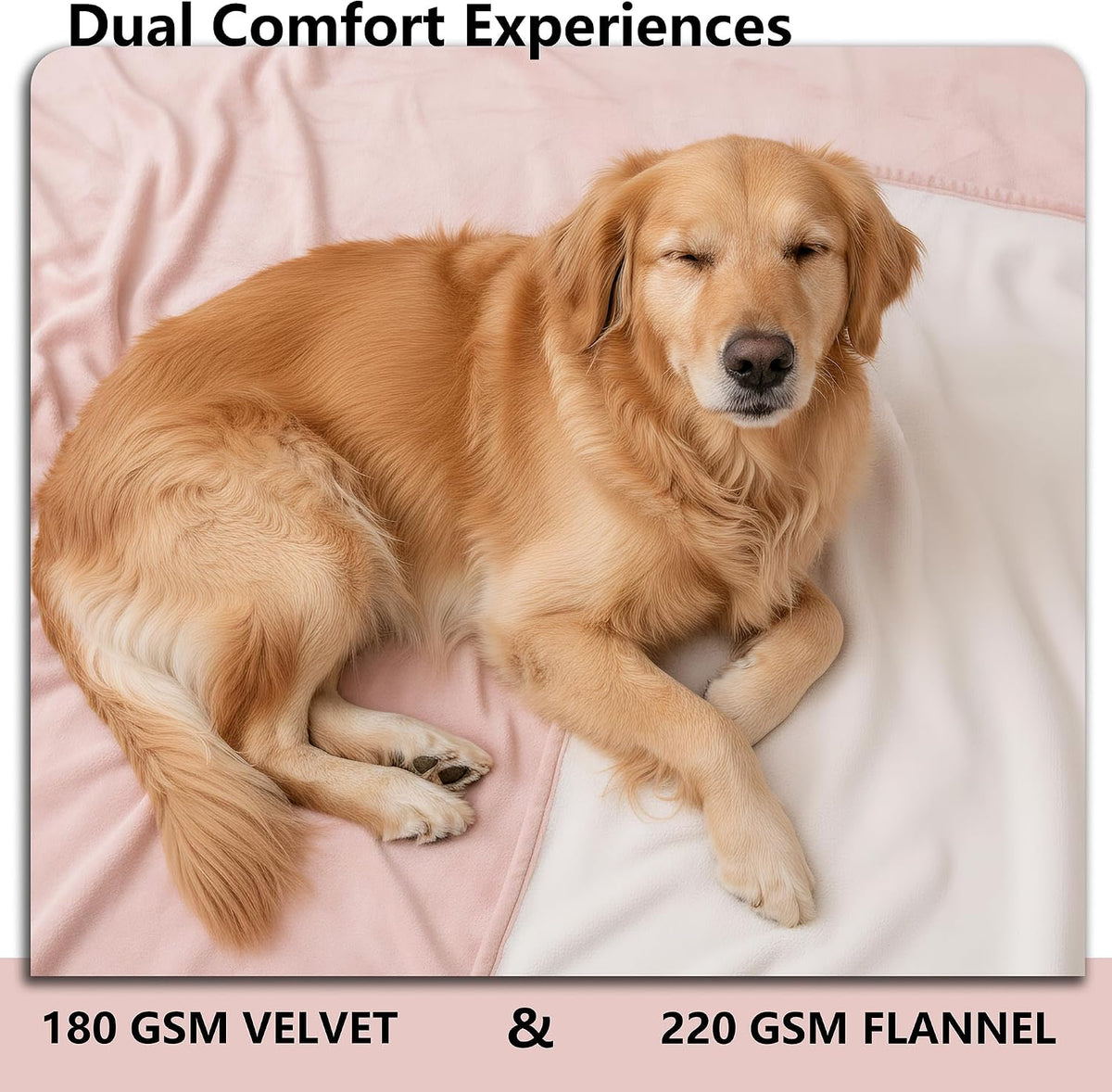 Waterproof Blanket - Reversible Dog Throw as Furniture Protector