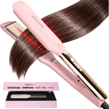 ® Titanium Flat Iron Hair Straightener Large with Infrared