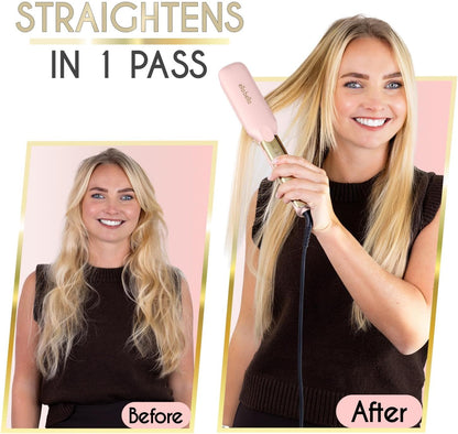 ® Titanium Flat Iron Hair Straightener Large with Infrared
