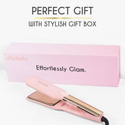 ® Titanium Flat Iron Hair Straightener Large with Infrared