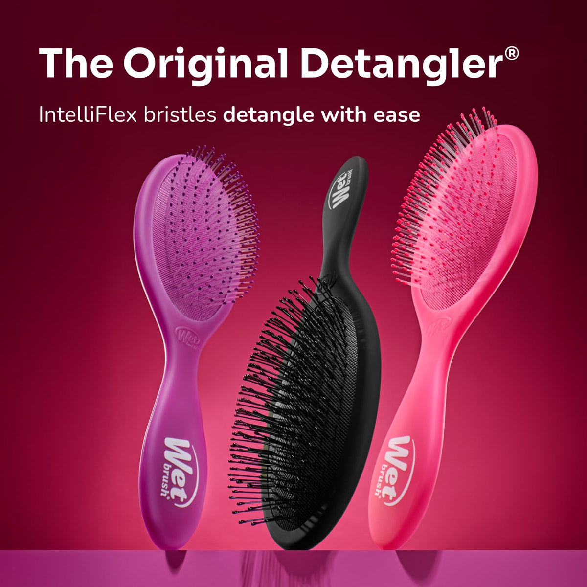 Original Detangler, Pink Drink (Summer Quencher), Ultra-Soft IntelliFlex Bristles Glide Through Tangles, Detangling Hair Brush (Wet & Dry), Women & Men, Limited Edition