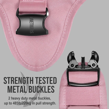 Large Tactical Dog Harness No Pull Handle S Pink