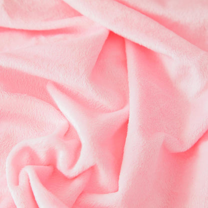 Fluffy Pink Throw Pillow Cover Ultra Soft Fuzzy Plush Throw Pillow Cases with Furry Texture and Shaggy Touch, Faux Fur Cushion Shams for Sofa or Bed, Set of 2 with Zipper 18"x18"