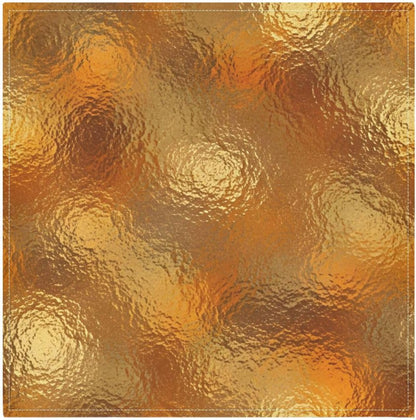 Gold Ripple 20x20 Inch Cloth Napkins Set of 4, Satin Peach Skin Polyester Dinner Napkins, Washable Reusable Table Napkins with Hemmed Edges for Wedding Party Restaurant Everyday Use