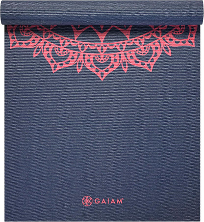 Yoga Mat Classic Print, 4mm Non-Slip Mat