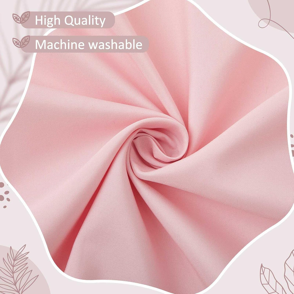 28 x 52 Inch Pink Scalloped Crib Skirt, 14 Inch Drop