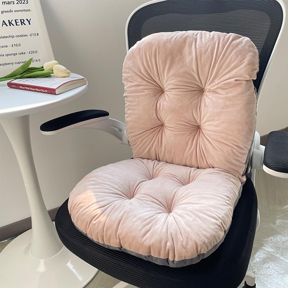 Light Pink Chair Cushion with Removable Cover - 17 * 17 Inch, ZBU11NDSQO2852VMRGA