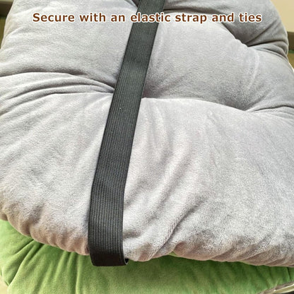 Light Pink Chair Cushion with Removable Cover - 17 * 17 Inch, ZBU11NDSQO2852VMRGA