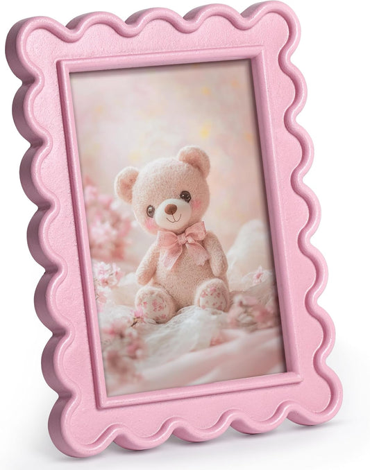 Pink 4x6 Picture Frame Cute Photo Frame