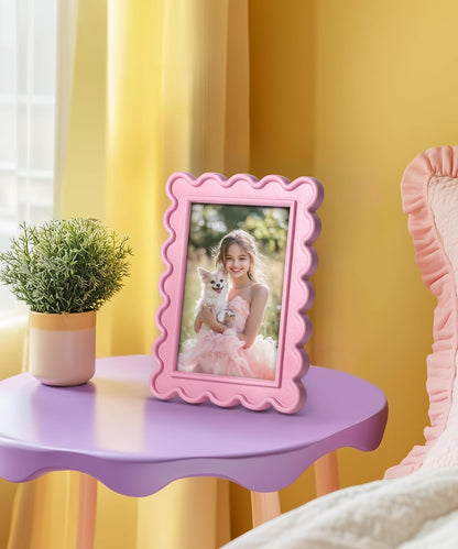 Pink 4x6 Picture Frame Cute Photo Frame