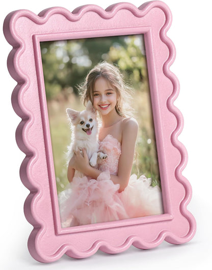 Pink 4x6 Picture Frame Cute Photo Frame