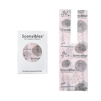 Scensibles Personal Disposal Bags, Pink, 1200 Bags (HOSSBX50)