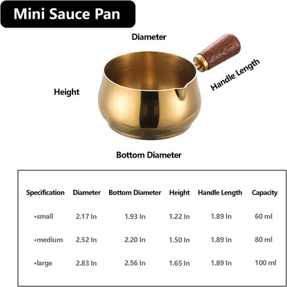 Small pots for cooking