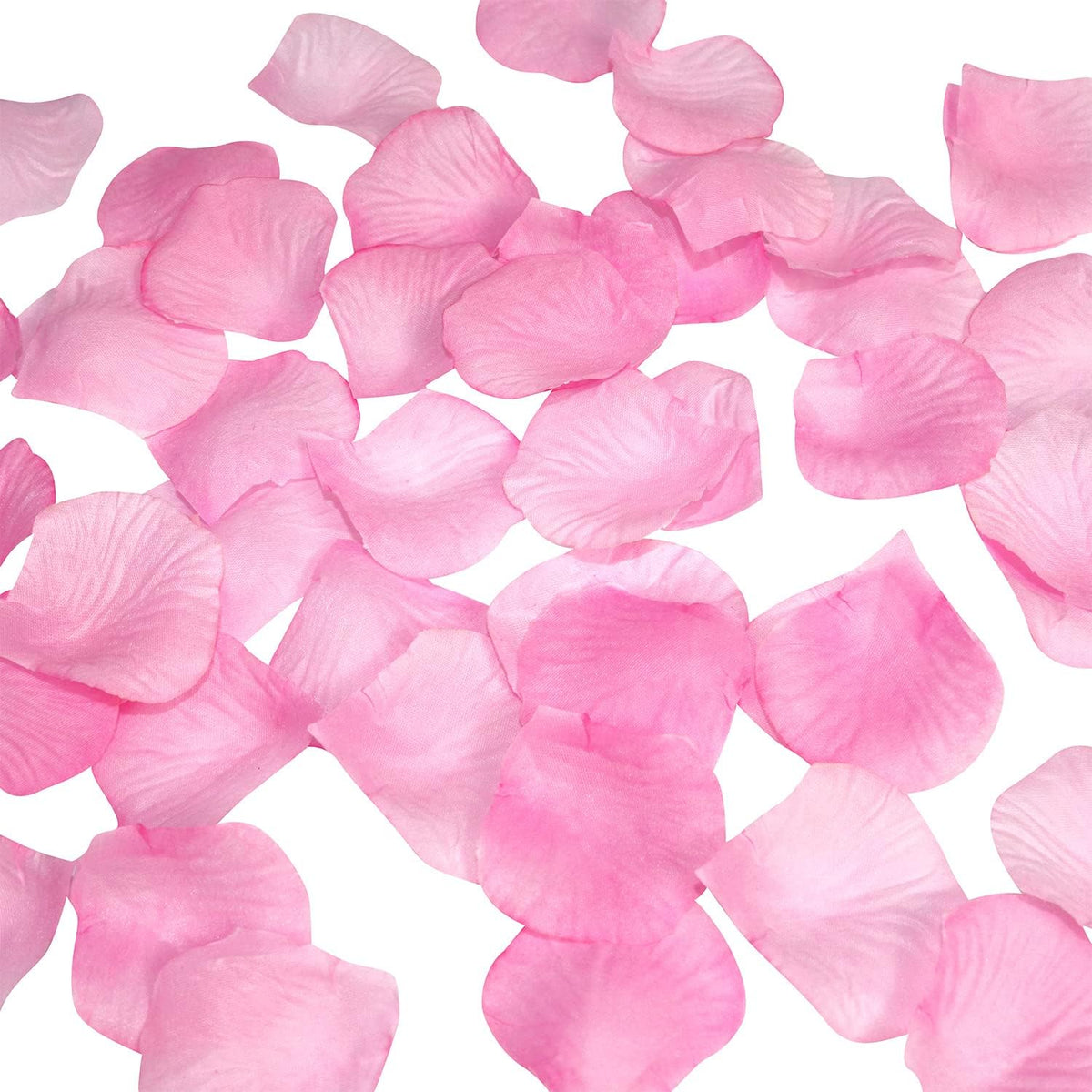 1120 Pcs Artificial Silk Rose Petals Flower Petals for Wedding Decoration Party Valentine’s Day (Pink)
