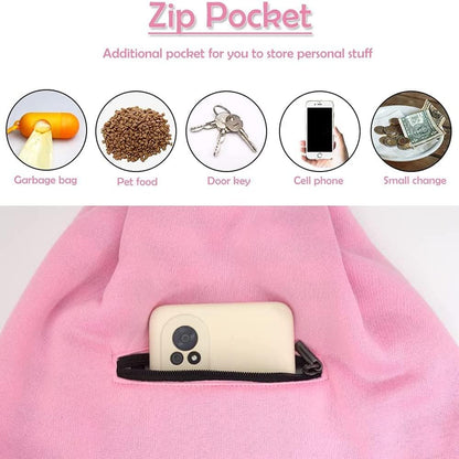 Small Dog Carrier Sling Cat Sling,Adjustable Strap Hand Free Pet Puppy for Outdoor Traveling Subway (Pink, Snap)
