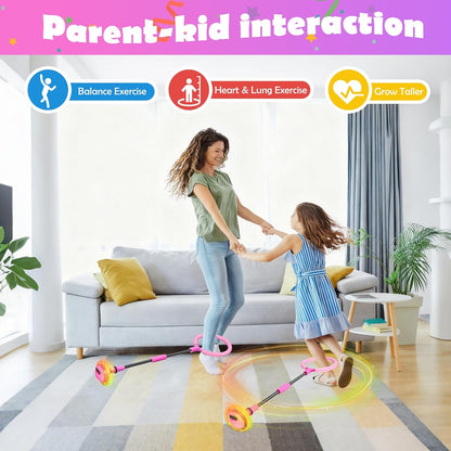 Skip Ball for Kids – LED Display Skip It Toy with Counter