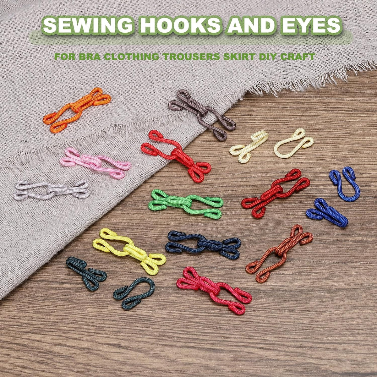 Sewing Hooks and Eyes