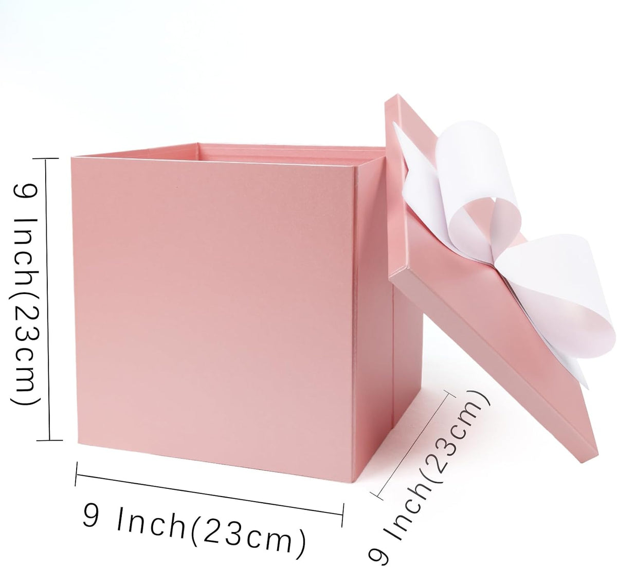 Medium Gift Boxes with Lids for Presents Pink Collapsible Gift Box