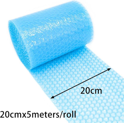 20cmx5 Meter Pink Love Heart Air Bubble Cushioning Wrap Rolls Party Favors Gifts Box Packing Filler Foam Wrap Roll Wedding Decor(D)