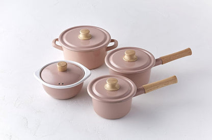 Fuji Hollow Container Cocotte Cotton Series Ash Pink CTN-15C.AP
