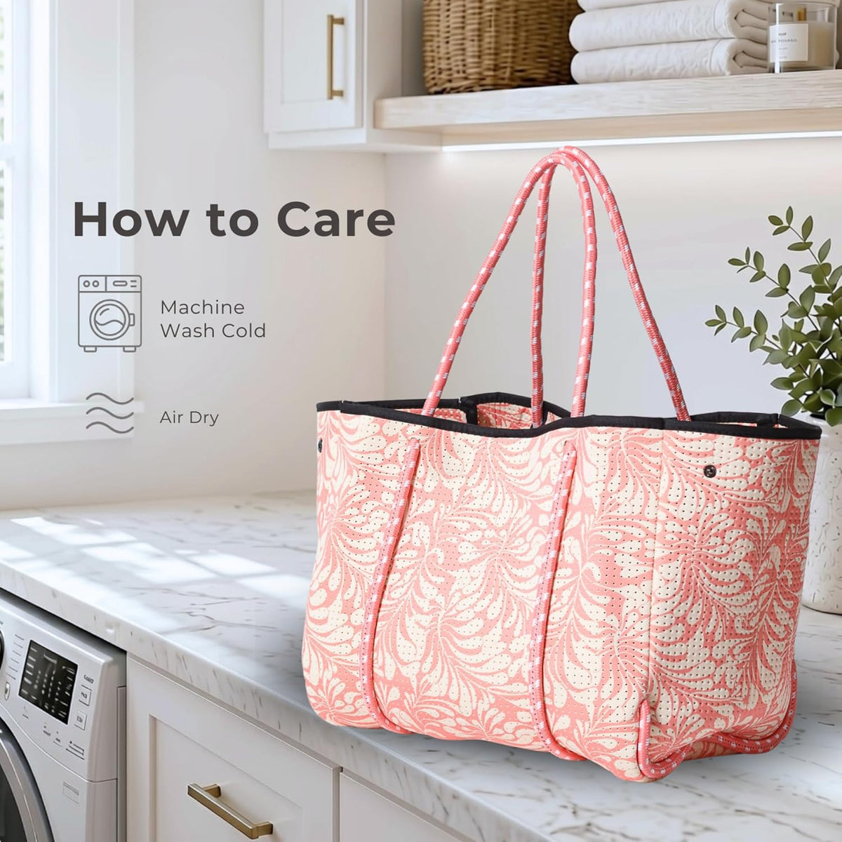 POPUPS Tote Bag, Everyday Neoprene Bags for Women