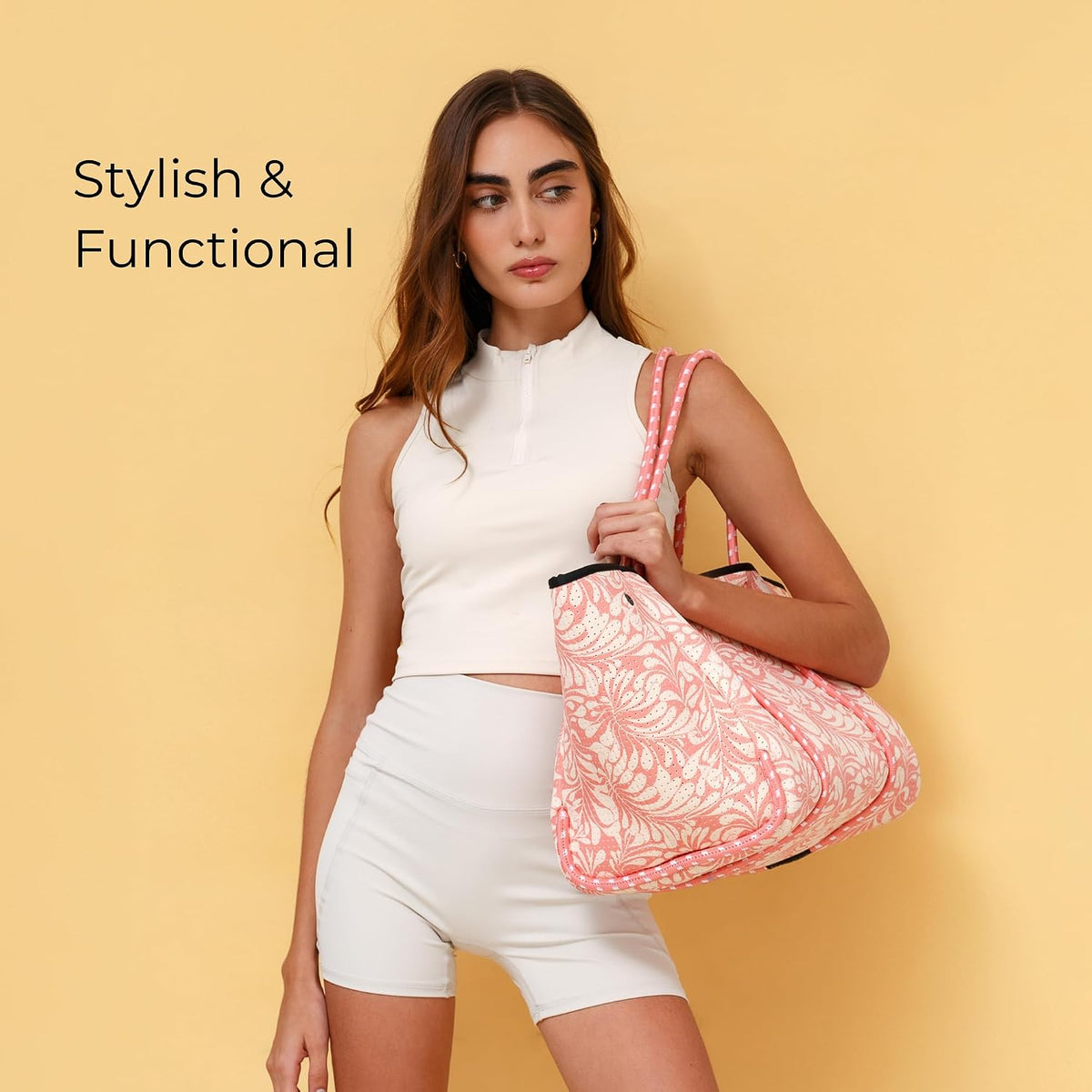 POPUPS Tote Bag, Everyday Neoprene Bags for Women