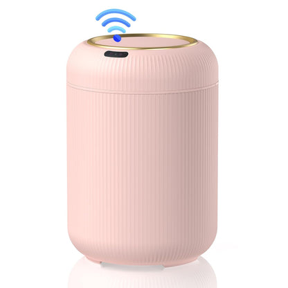 Procade Automatic Motion Sensor Bathroom Trash Can, Small Pink Garbage Can
