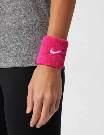 Nike Unisex Adult Swoosh Classic Wristband 2 Pack