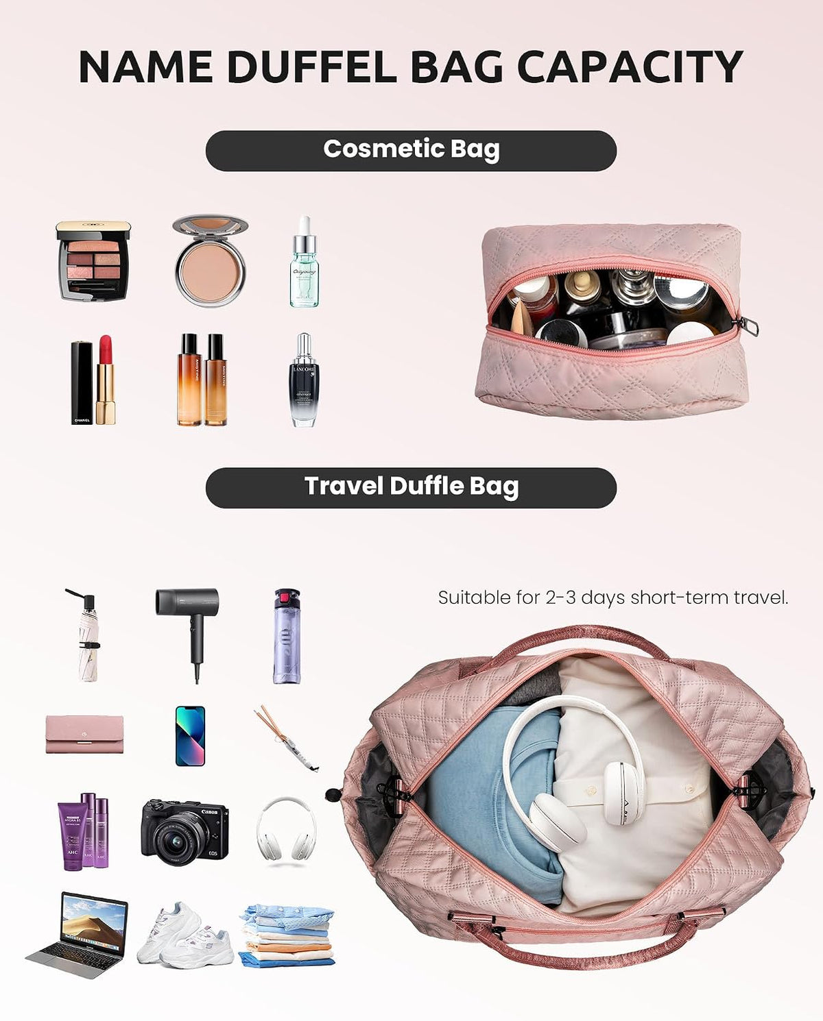 Teen Girl Gifts Trendy Stuff-Women Gift-Duffle Bags for Travel