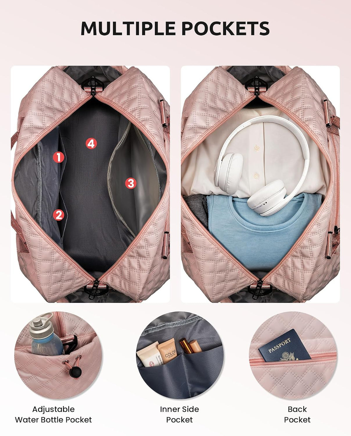 Teen Girl Gifts Trendy Stuff-Women Gift-Duffle Bags for Travel