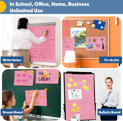 Pink Wrapping Paper, Construction Bulletin Board Kraft Paper 17.5"x506"