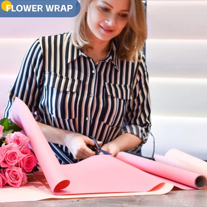 Pink Wrapping Paper, Construction Bulletin Board Kraft Paper 17.5"x506"