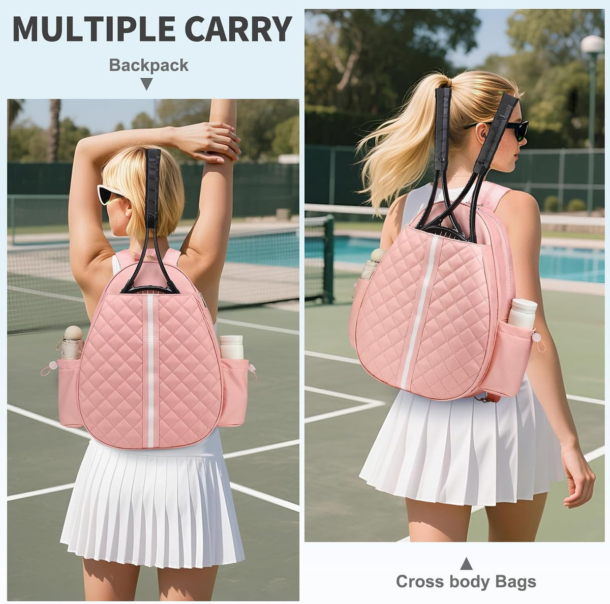 Tennis Bag Convertible Tennis Sling Backpack