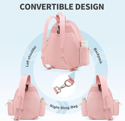 Tennis Bag Convertible Tennis Sling Backpack