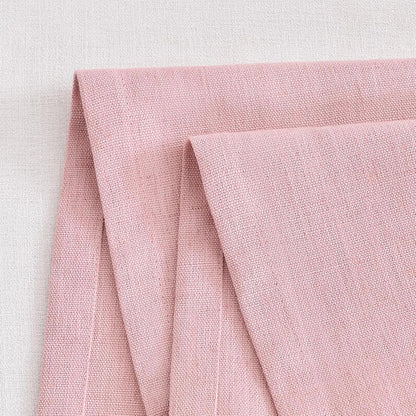 Linen Table Runner, Burlap Pink Table Runners 90 Inches Long