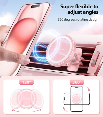 for MagSafe Car Mount [Strongest Magnet Power] Car Phone Holder