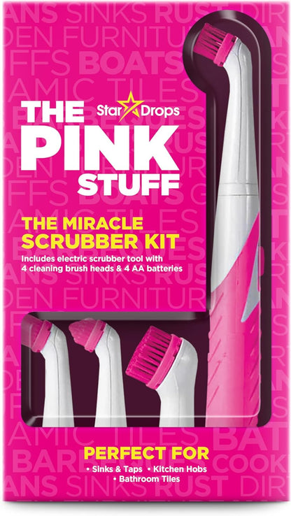 Miracle Scrubber Kit, Electric Cleaning Tool Set