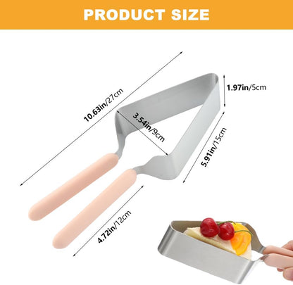 Cake Slicer, Adjustable Cake Cutter and Server for Even Slices