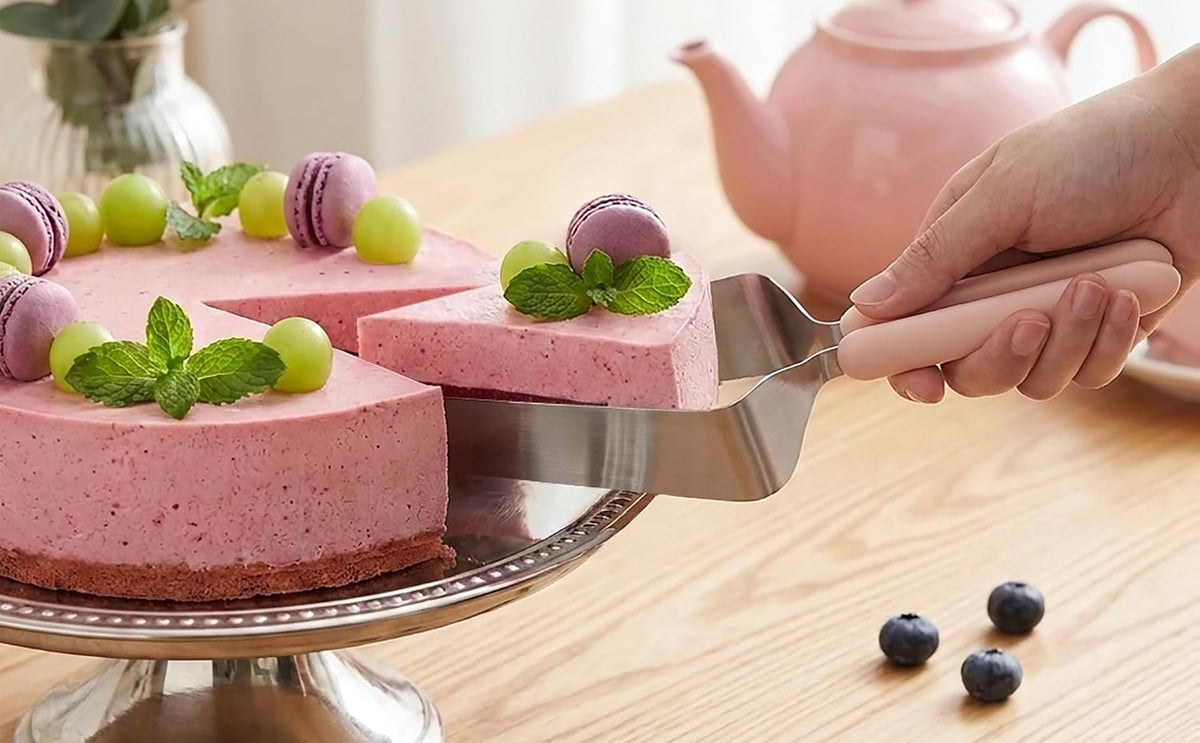 Cake Slicer, Adjustable Cake Cutter and Server for Even Slices